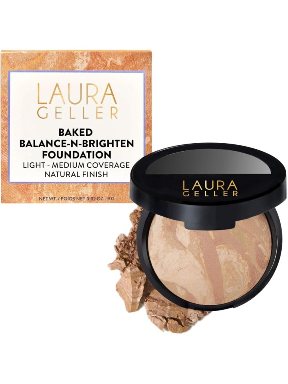Baked Balance-n-Brighten Color Correcting Powder Foundation - Matte Finish